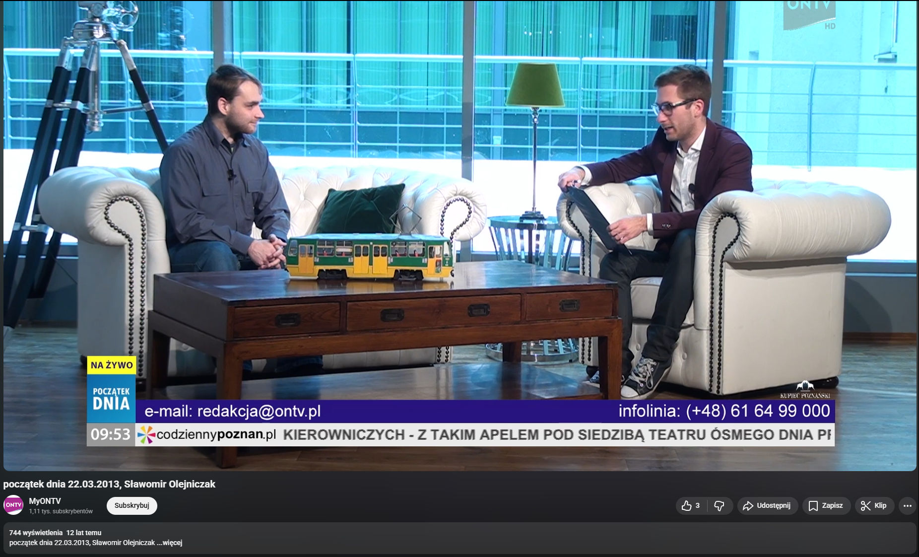 Wywiad telewizja MyONTV