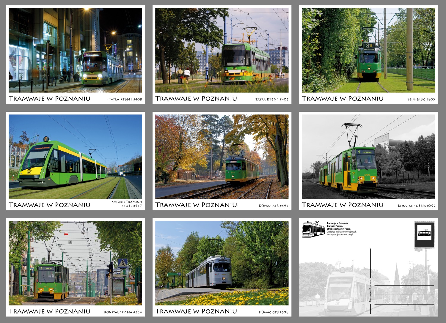 Tramwajowe pocztówki