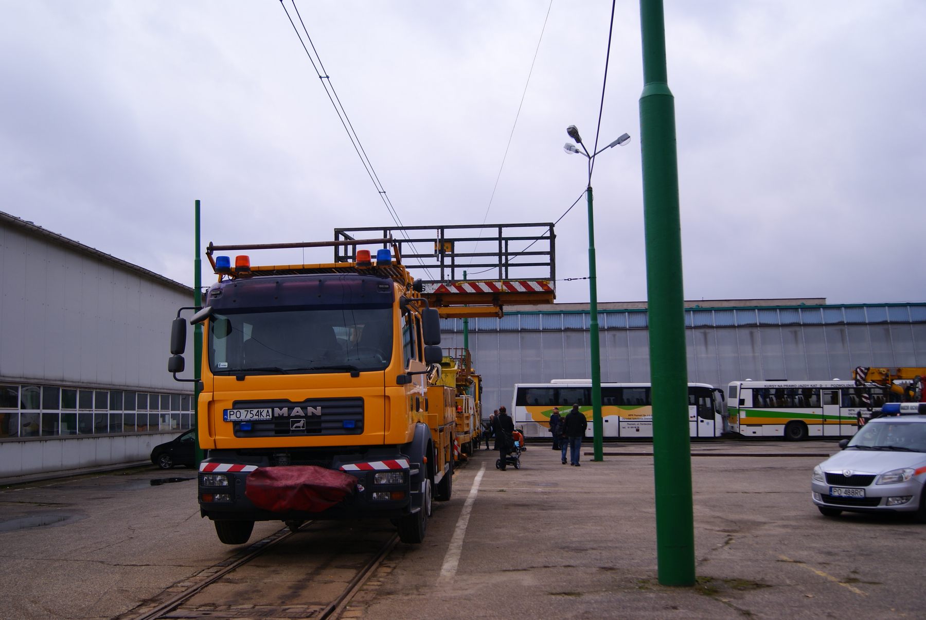 Zdjęcie z zajezdni forteczna