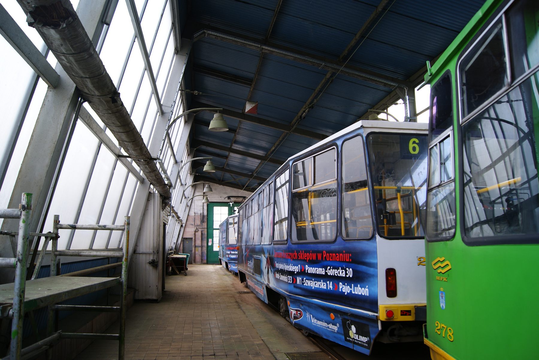 Zdjęcie z zajezdni forteczna