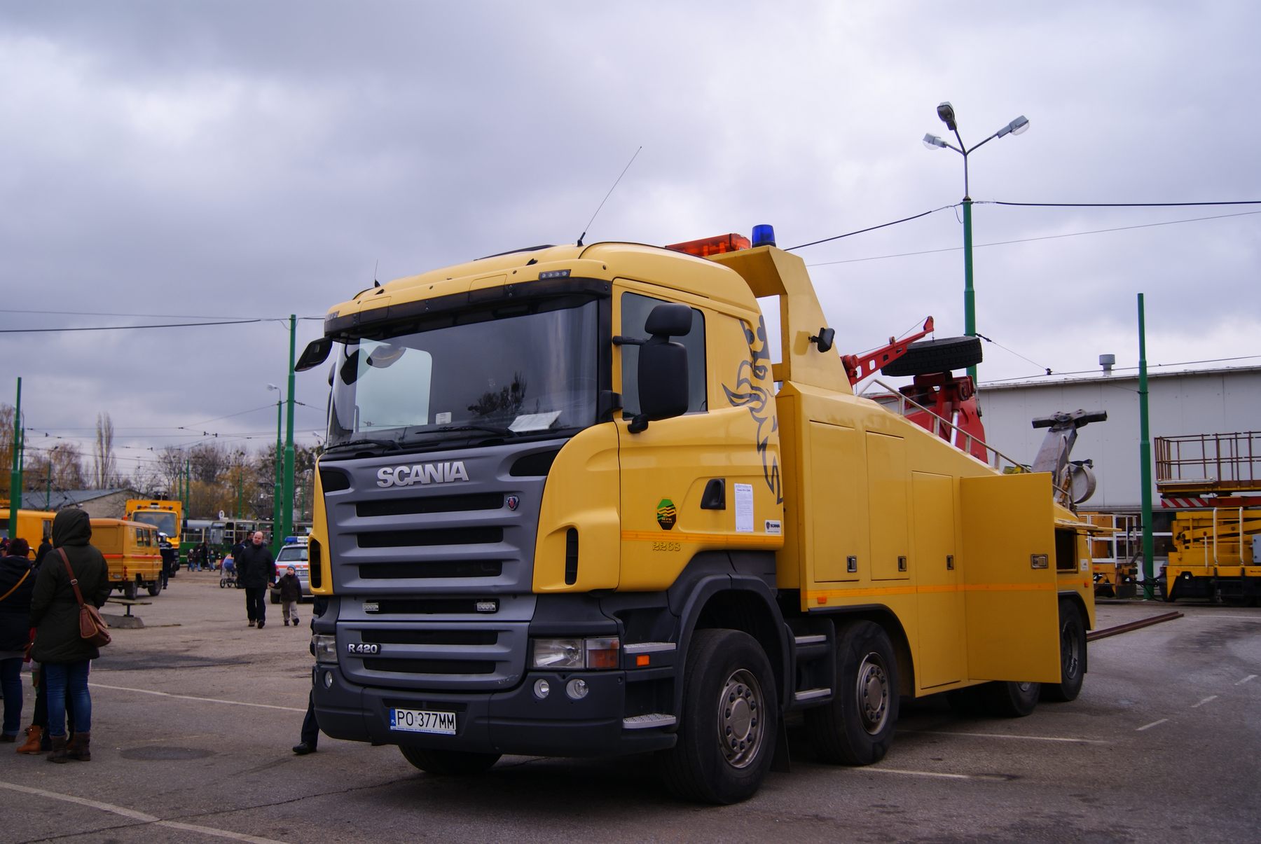 Zdjęcie z zajezdni forteczna