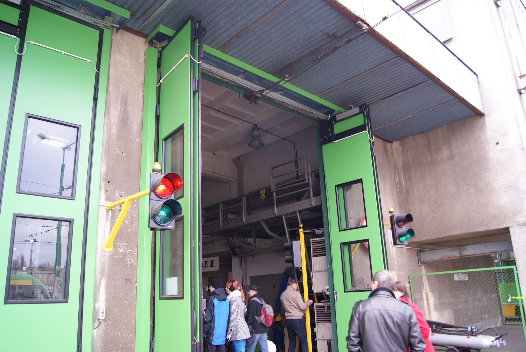 Zdjęcie z zajezdni forteczna