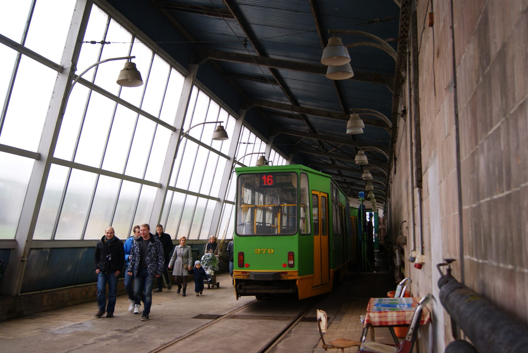 Zdjęcie z zajezdni forteczna