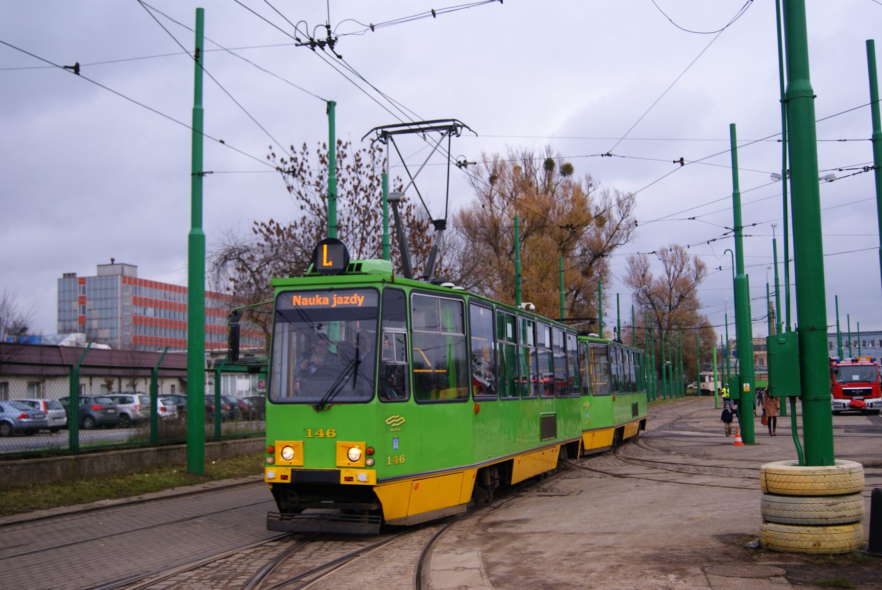 Zdjęcie z zajezdni forteczna