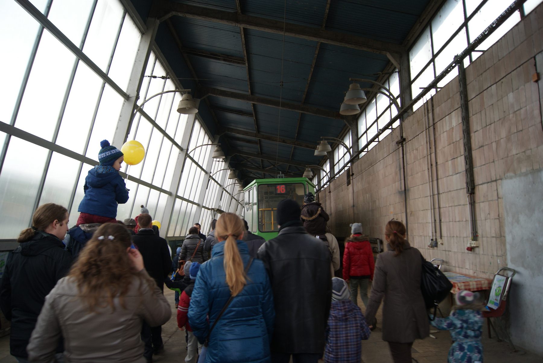 Zdjęcie z zajezdni forteczna