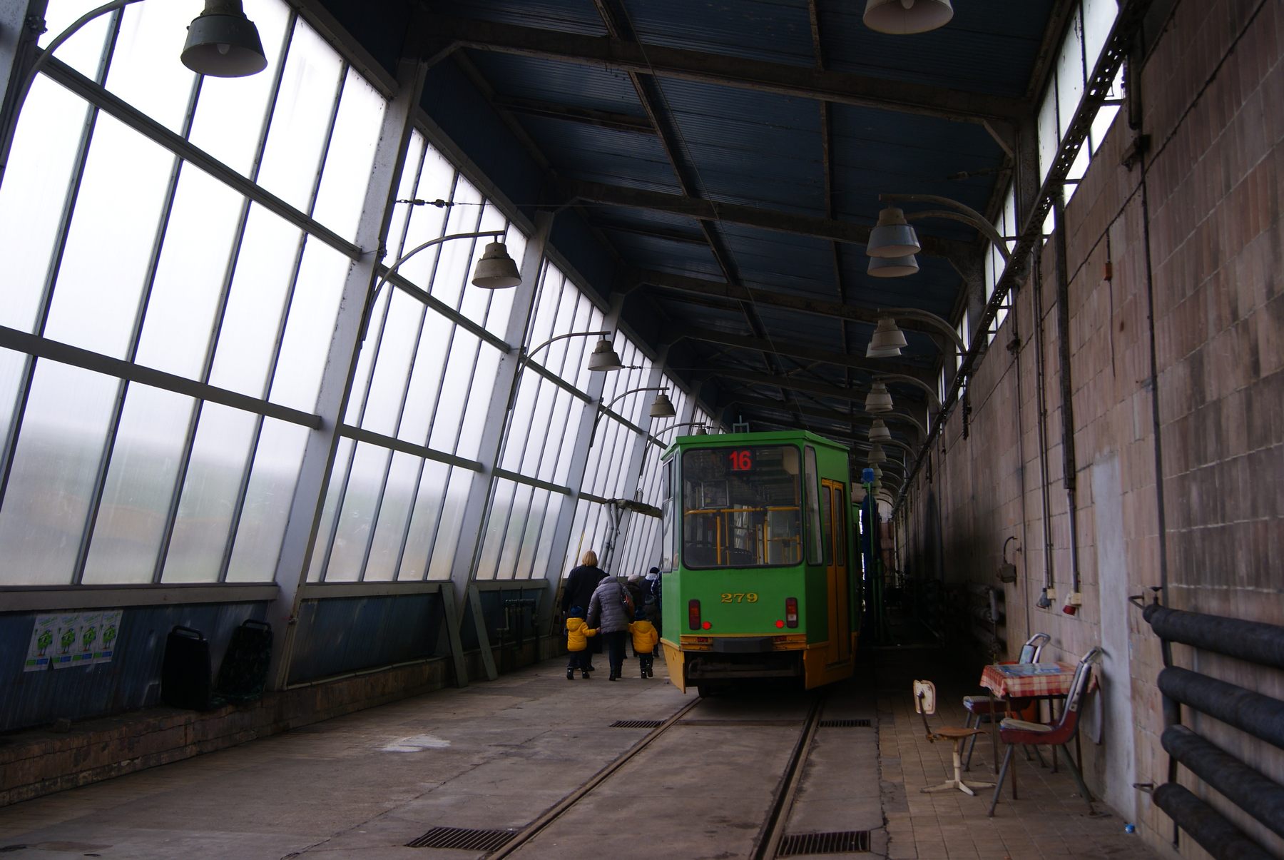 Zdjęcie z zajezdni forteczna