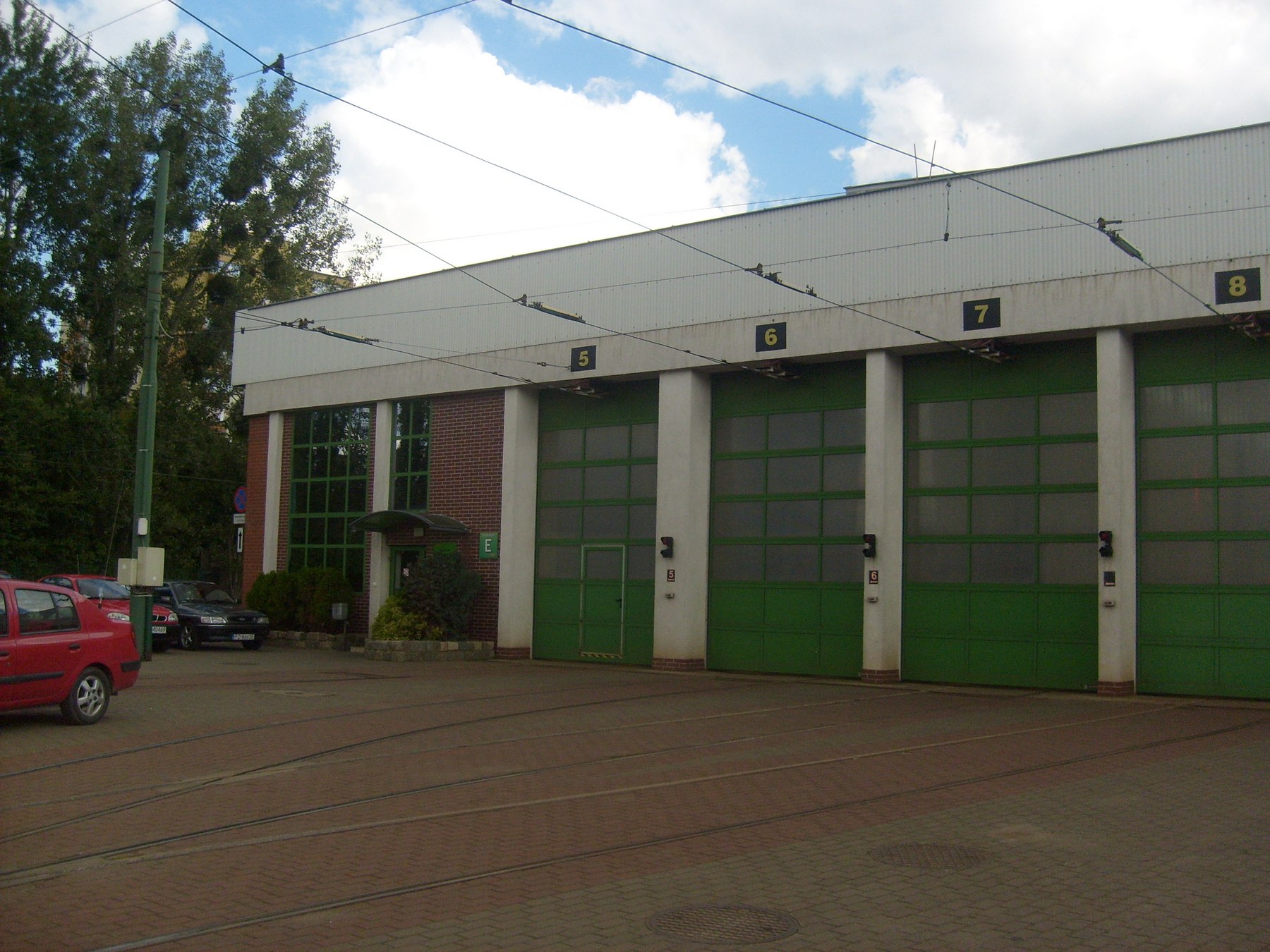 Zdjęcie z zajezdni glogowska