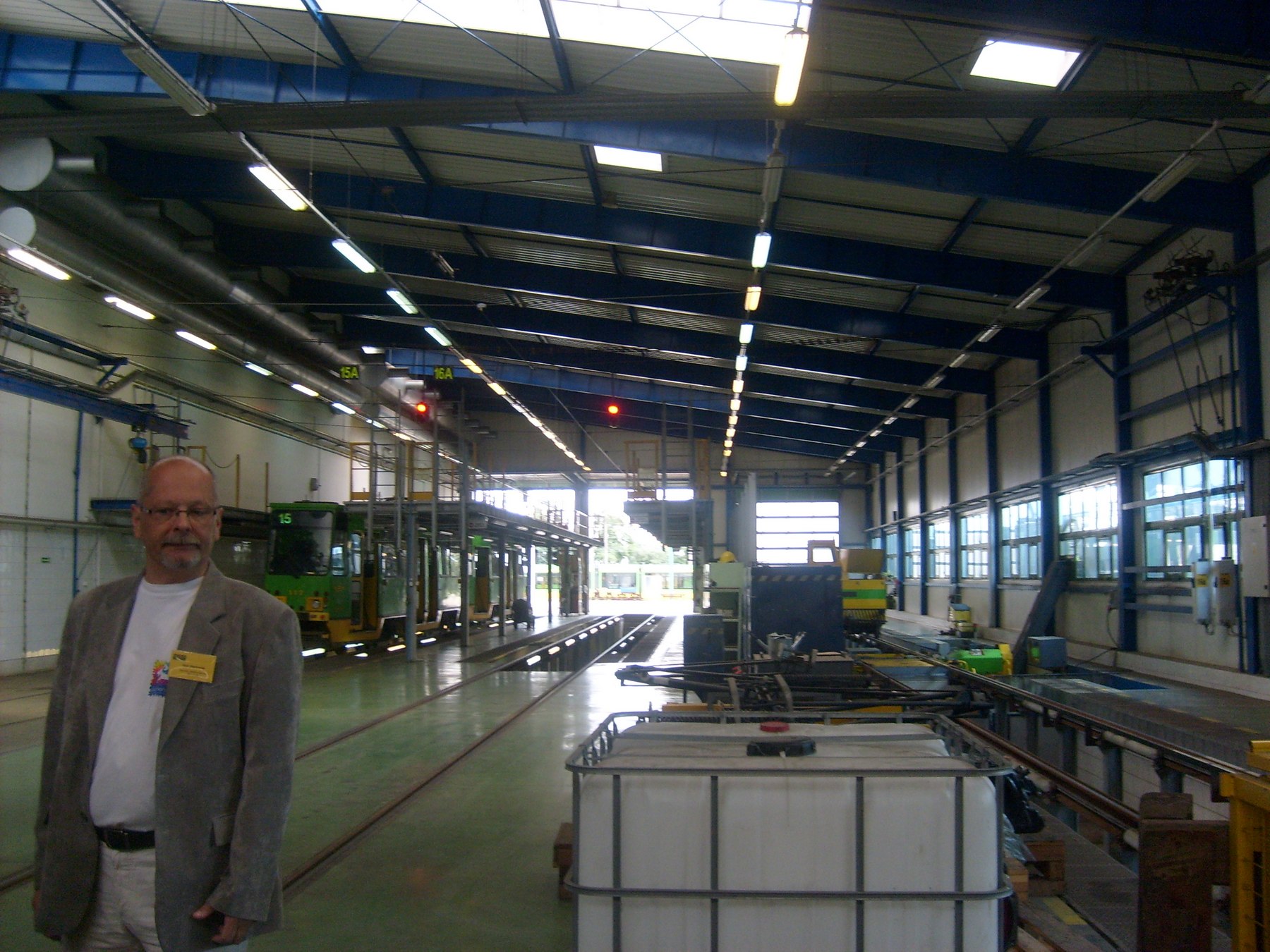 Zdjęcie z zajezdni glogowska