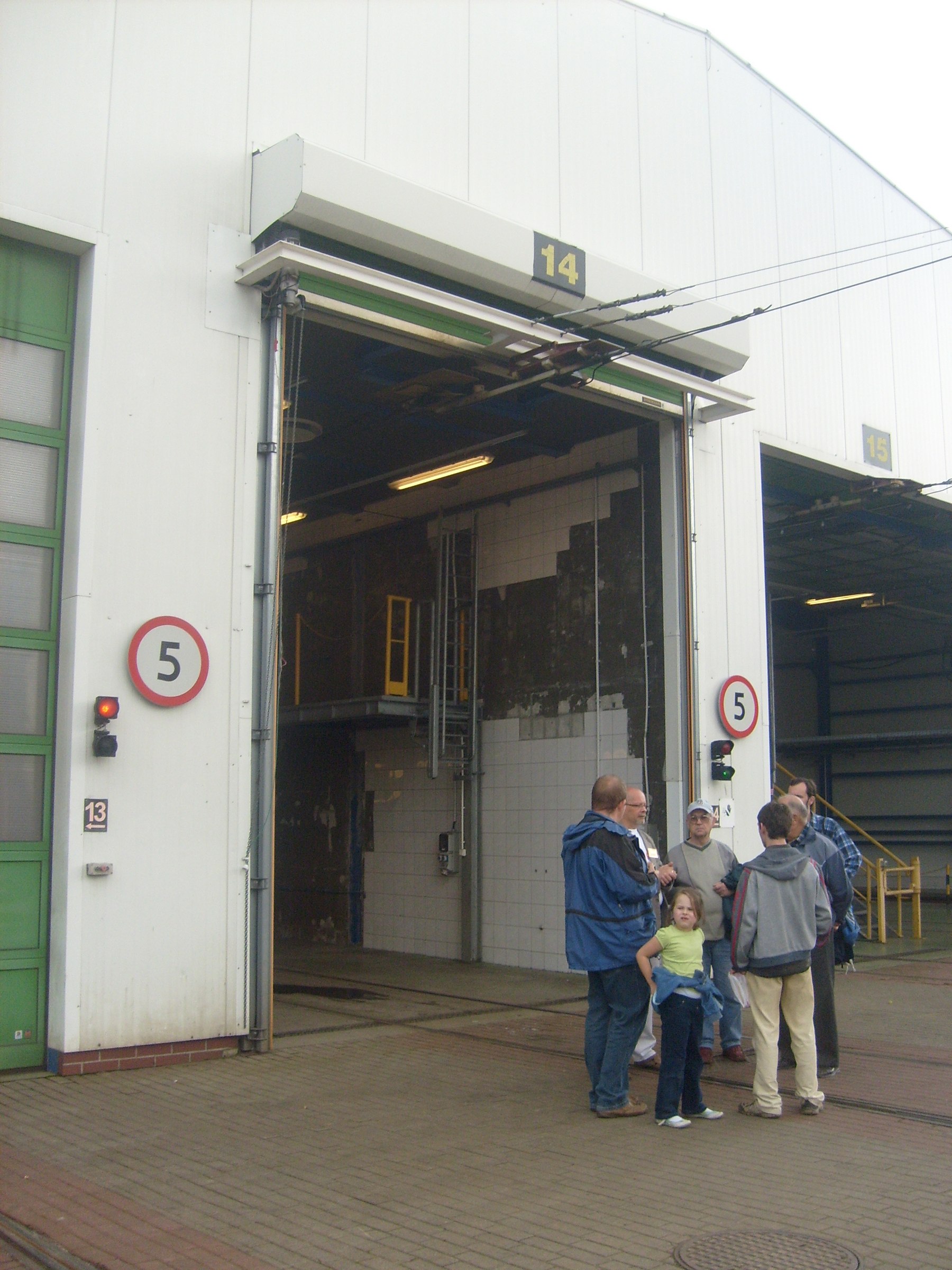 Zdjęcie z zajezdni glogowska