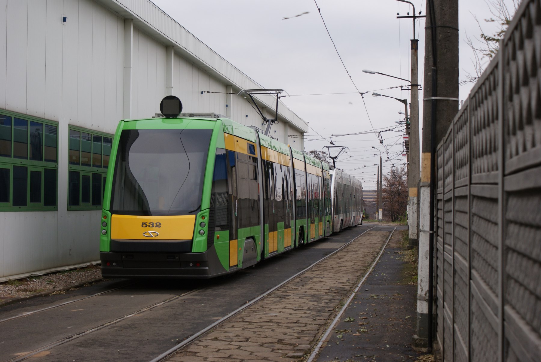 Zdjęcie z zajezdni glogowska