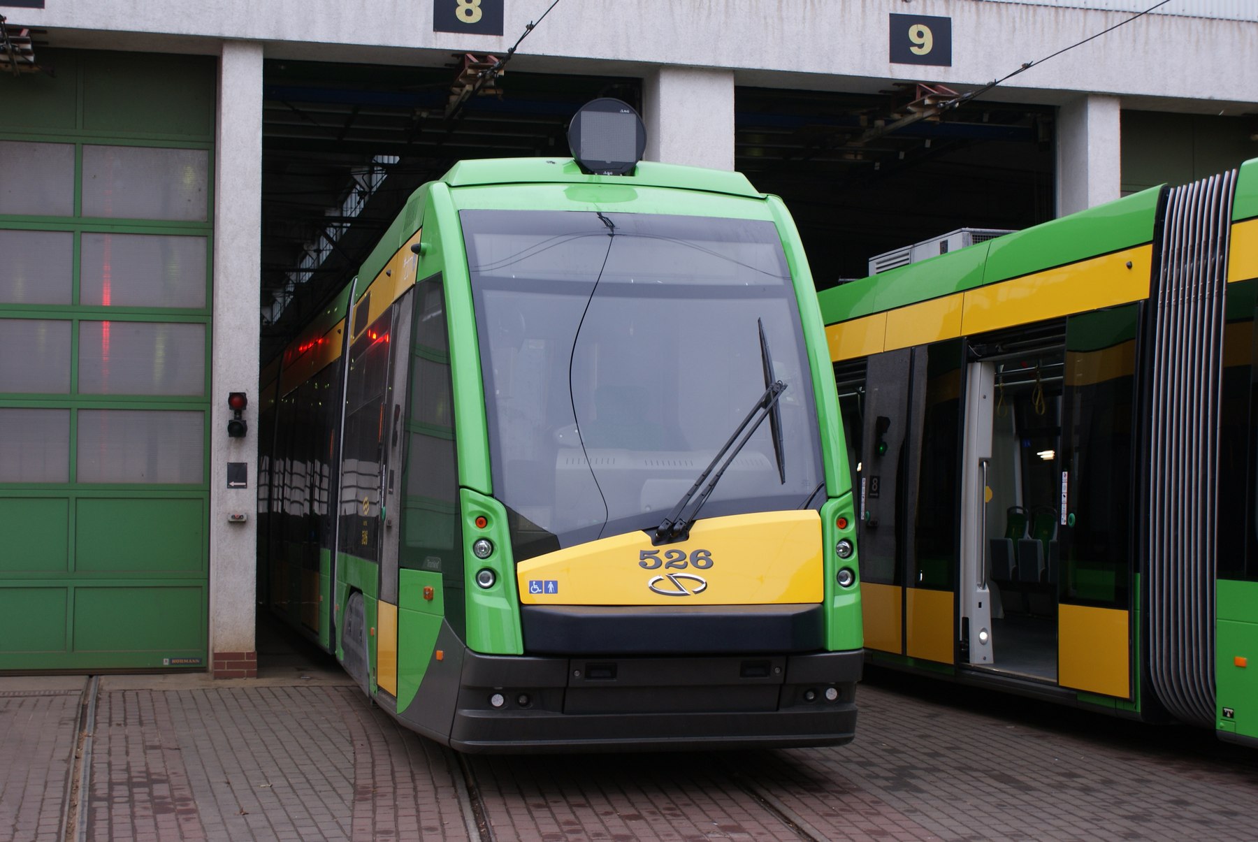 Zdjęcie z zajezdni glogowska