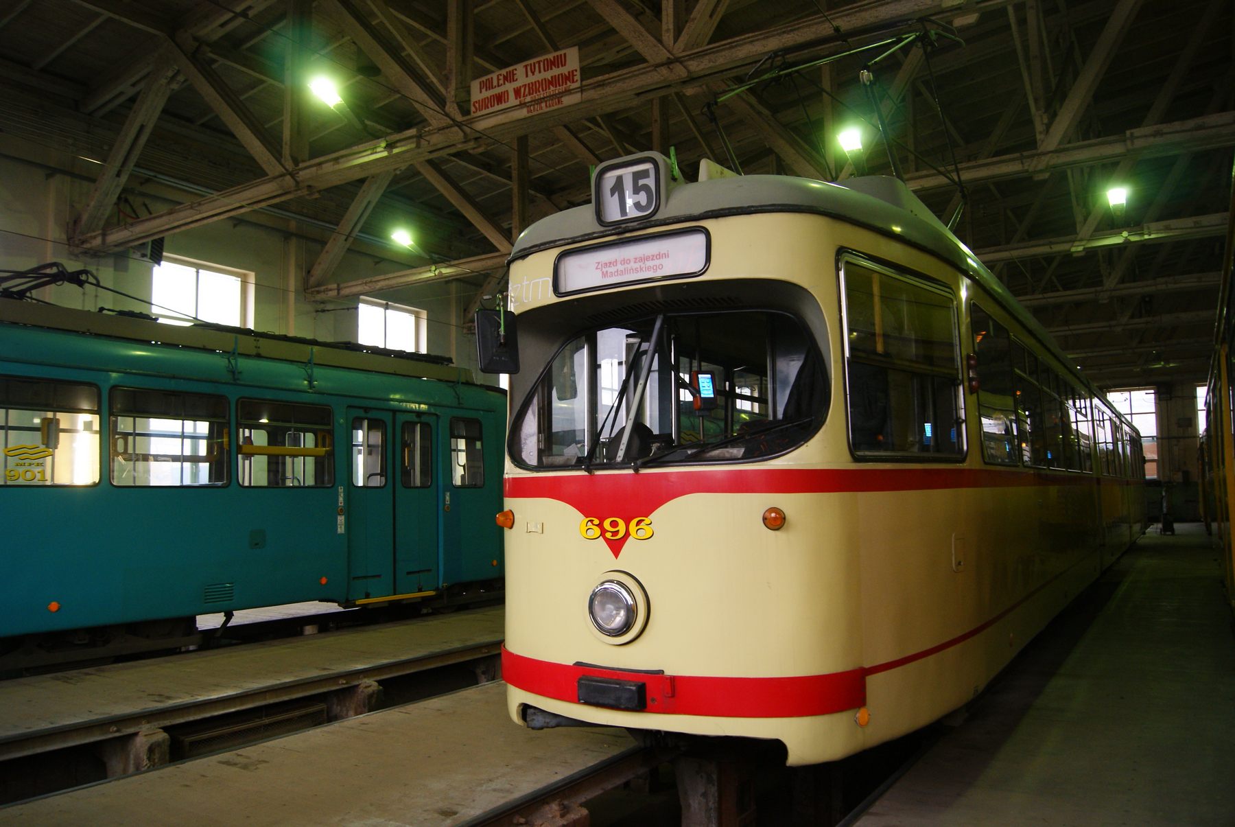 Zdjęcie z zajezdni madalinskiego