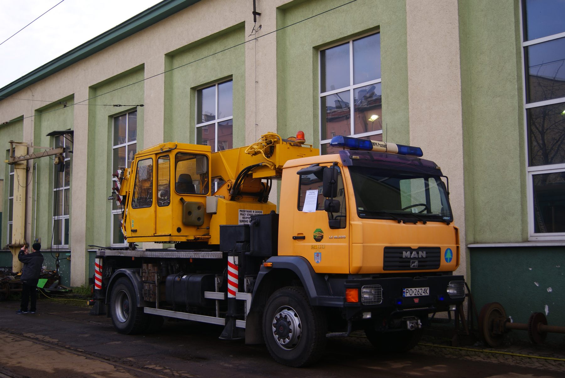 Zdjęcie z zajezdni madalinskiego