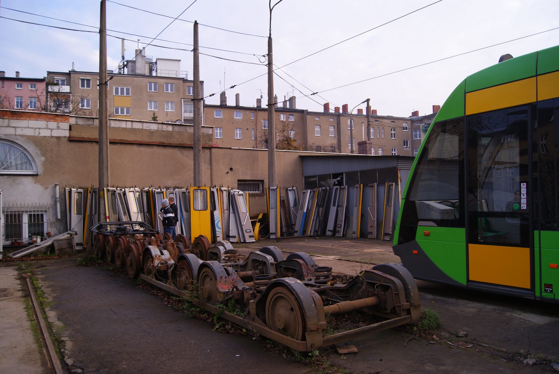 Zdjęcie z zajezdni madalinskiego