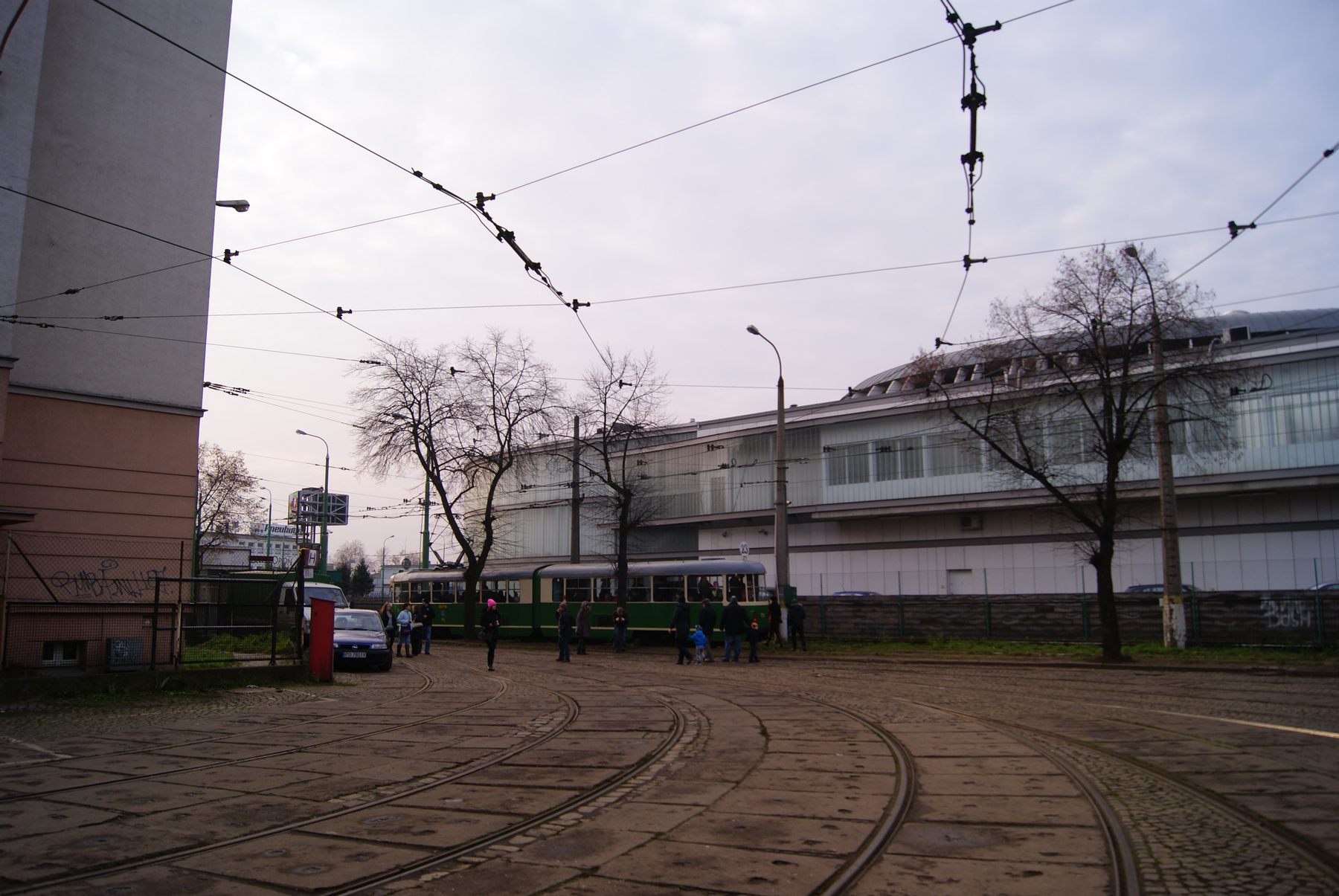 Zdjęcie z zajezdni madalinskiego