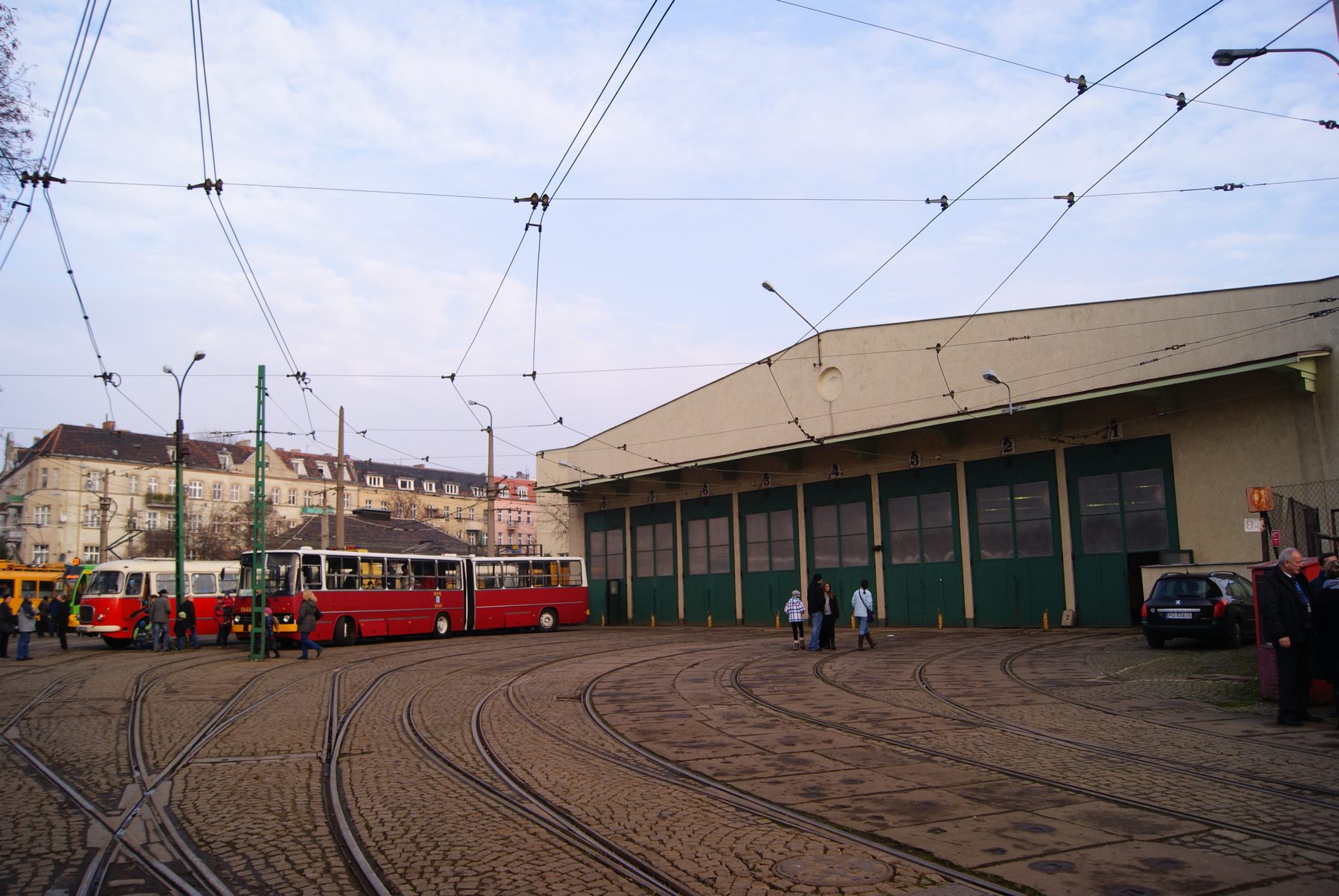 Zdjęcie z zajezdni madalinskiego
