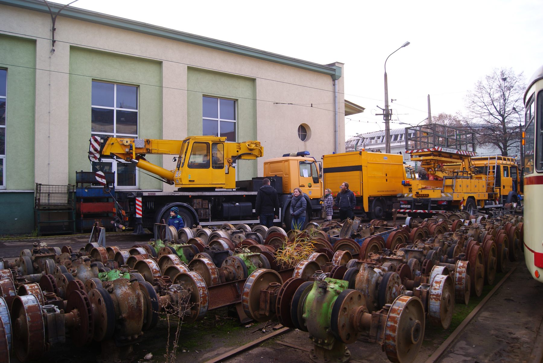 Zdjęcie z zajezdni madalinskiego