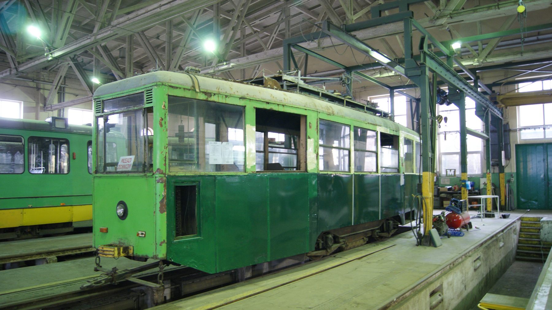 Zdjęcie z zajezdni madalinskiego