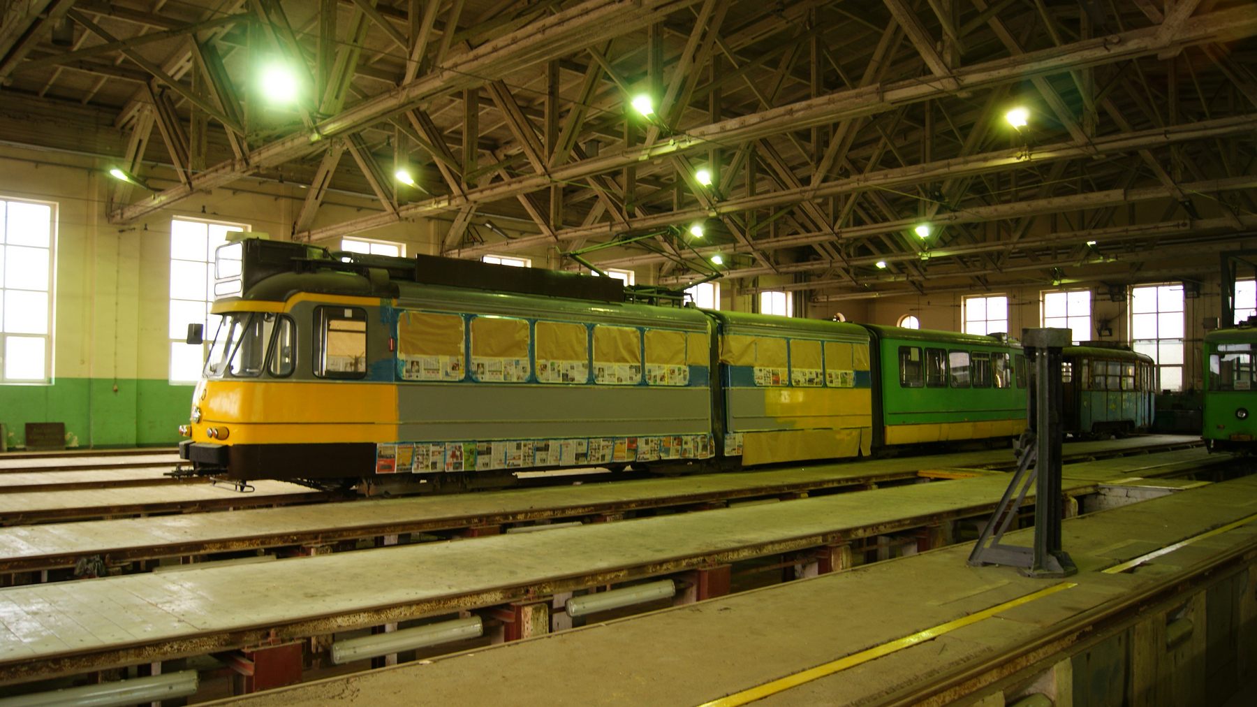 Zdjęcie z zajezdni madalinskiego